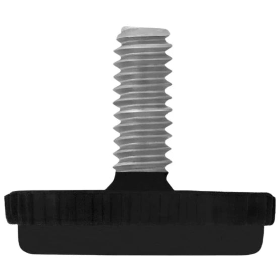 1/4-20 adjustable furniture feet leveler closeup
