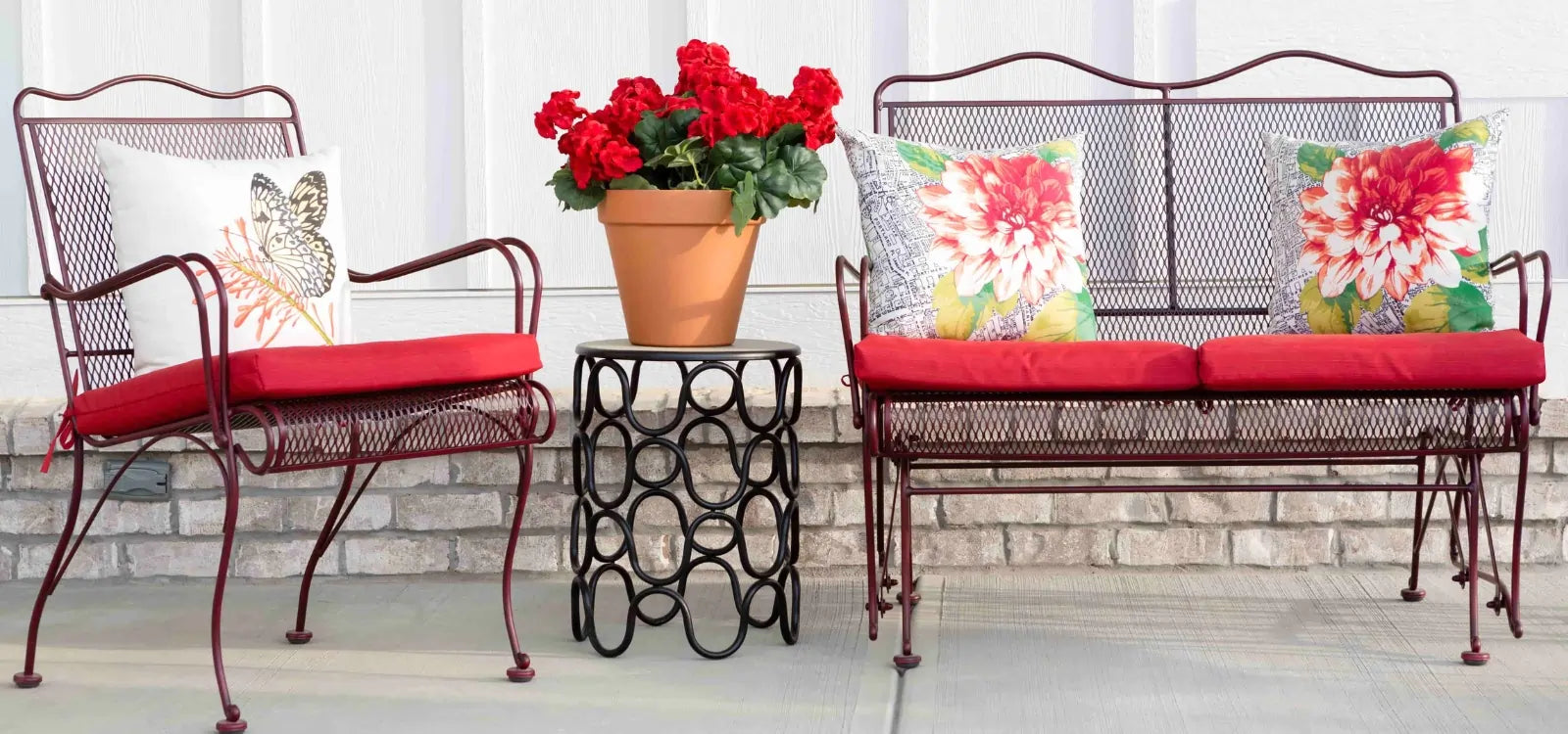 Project Patio replacement wrought iron furniture feet