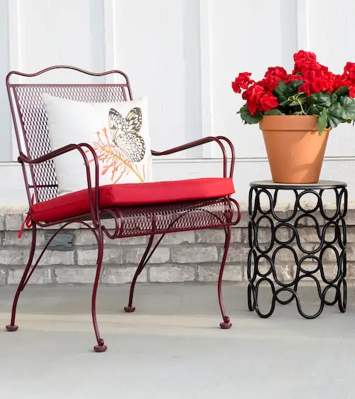 Wrought Iron Patio Furniture Feet Caps