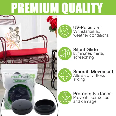 List of qualities for the patio chair glide deluxe version