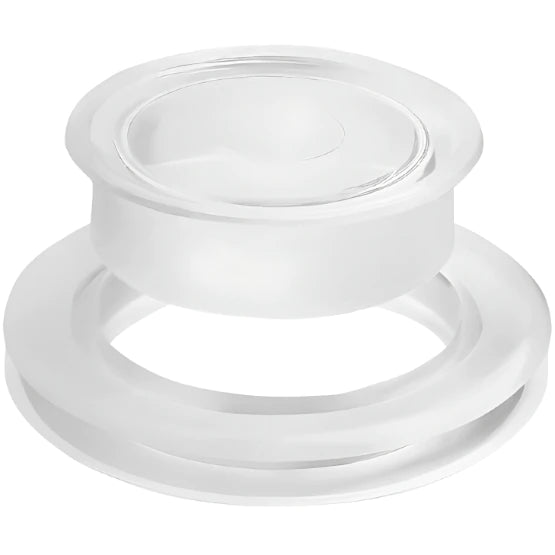 glass table umbrella hole plug and cap with ring